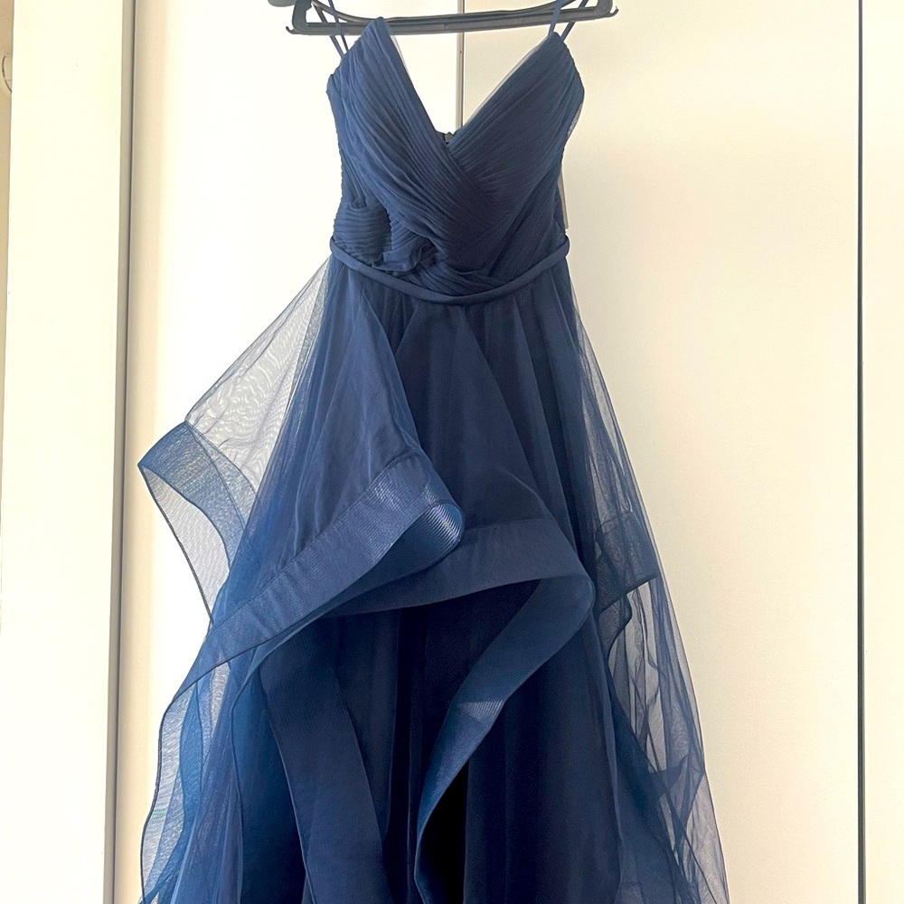 NWT Long Navy gown.